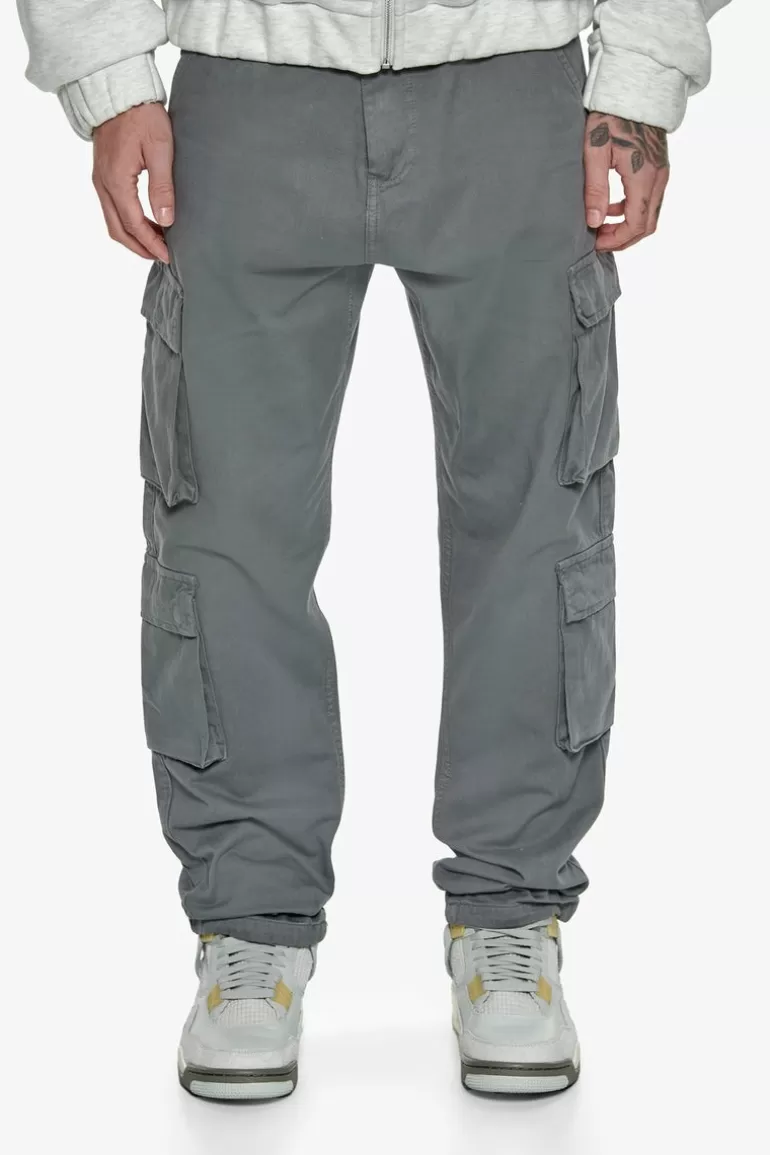 Clearance Dropsize Double Pocket Cargo Pant Grey