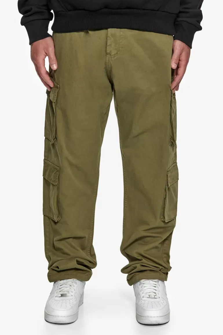 Best Dropsize Double Pocket Cargo Pant Olive