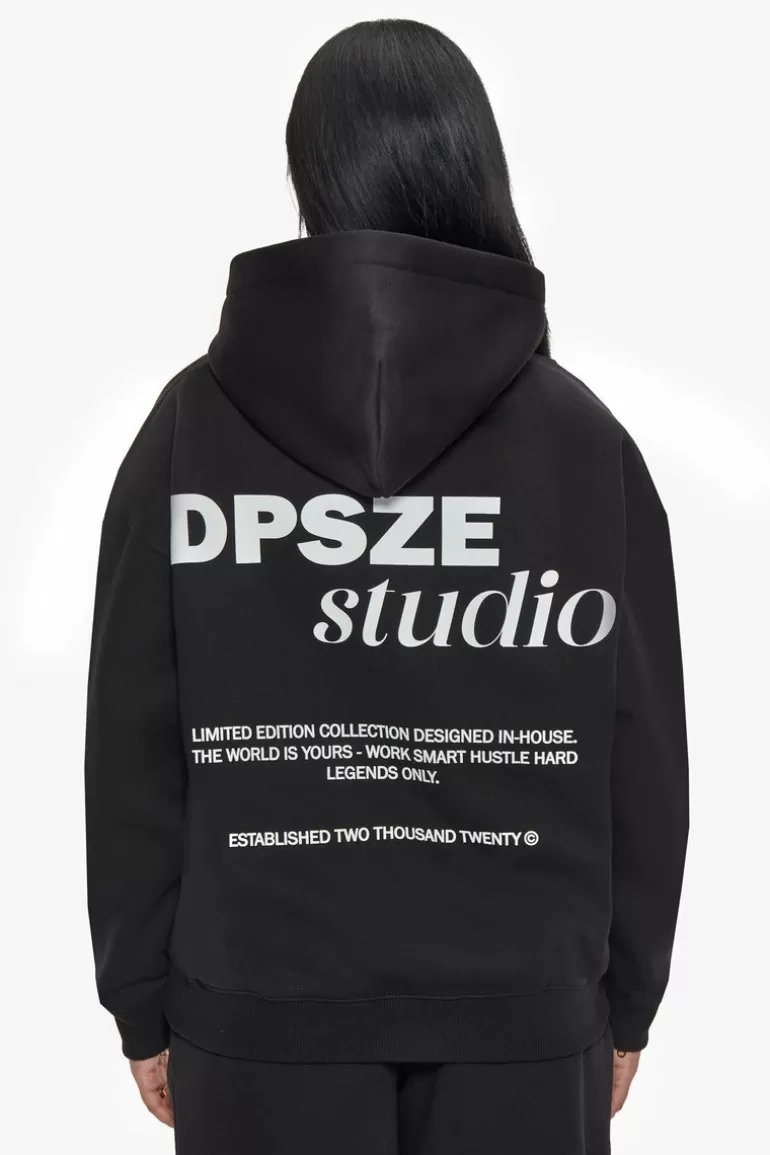 Clearance Dropsize Dp Studio Hoodie Black