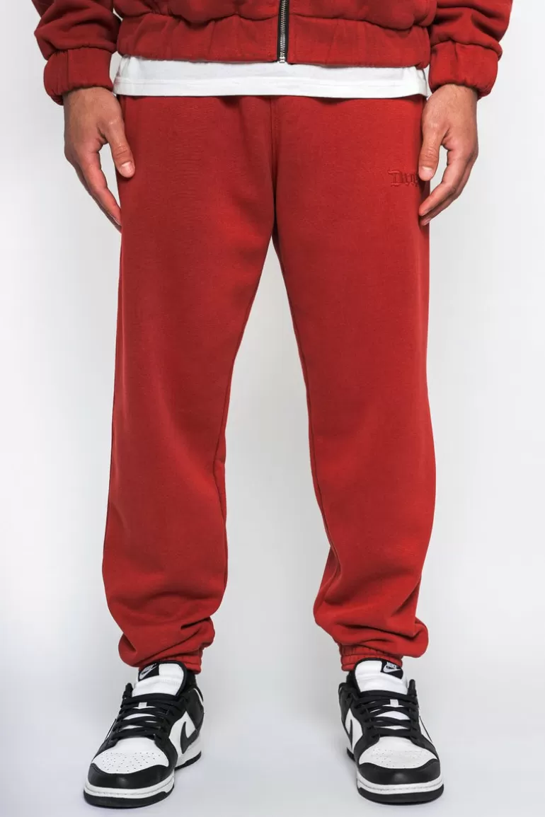 Shop Dropsize Embo V2 Jogger Washed Red