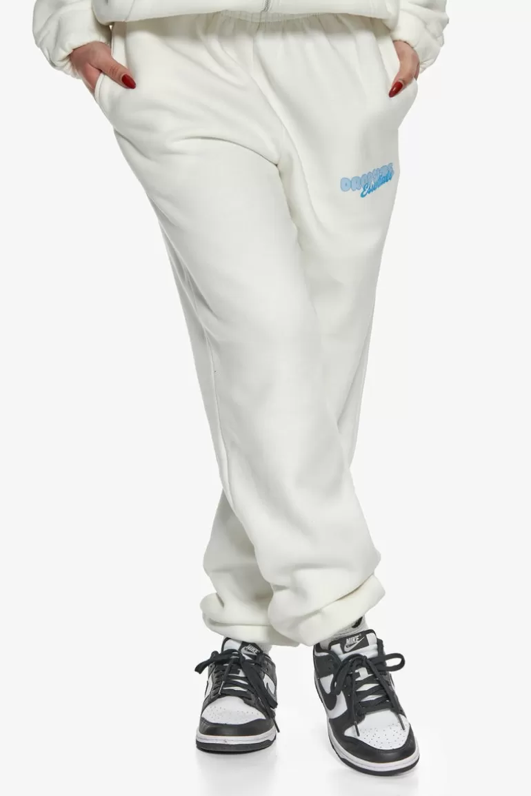 Hot Dropsize Essential Crew Sweat Jogger Cream White