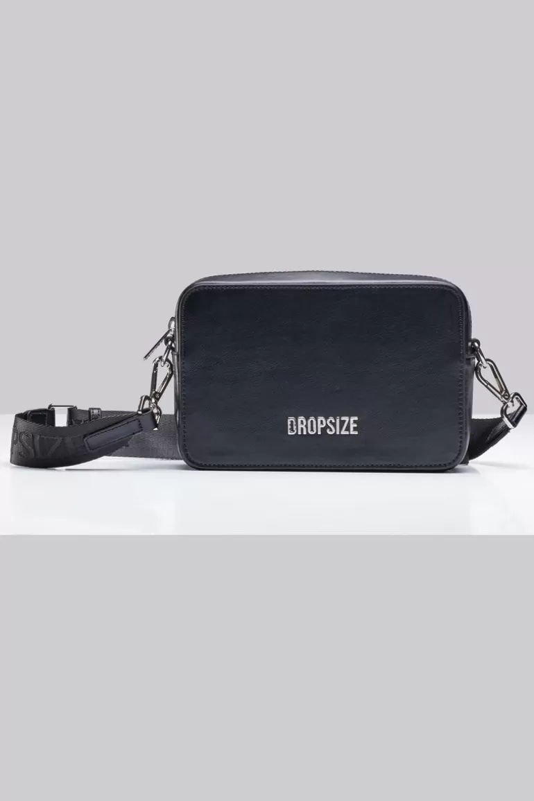 Clearance Dropsize Essentials Shoulder Bag Black