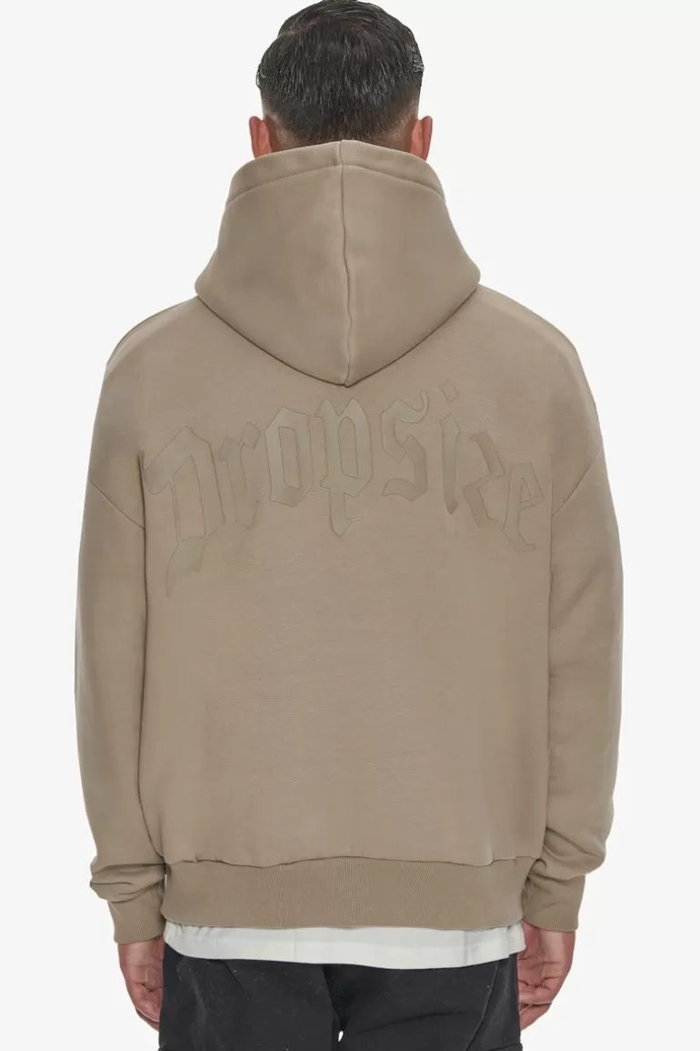 Online Dropsize Heavy Backlogo Hoodie Weathered Teak