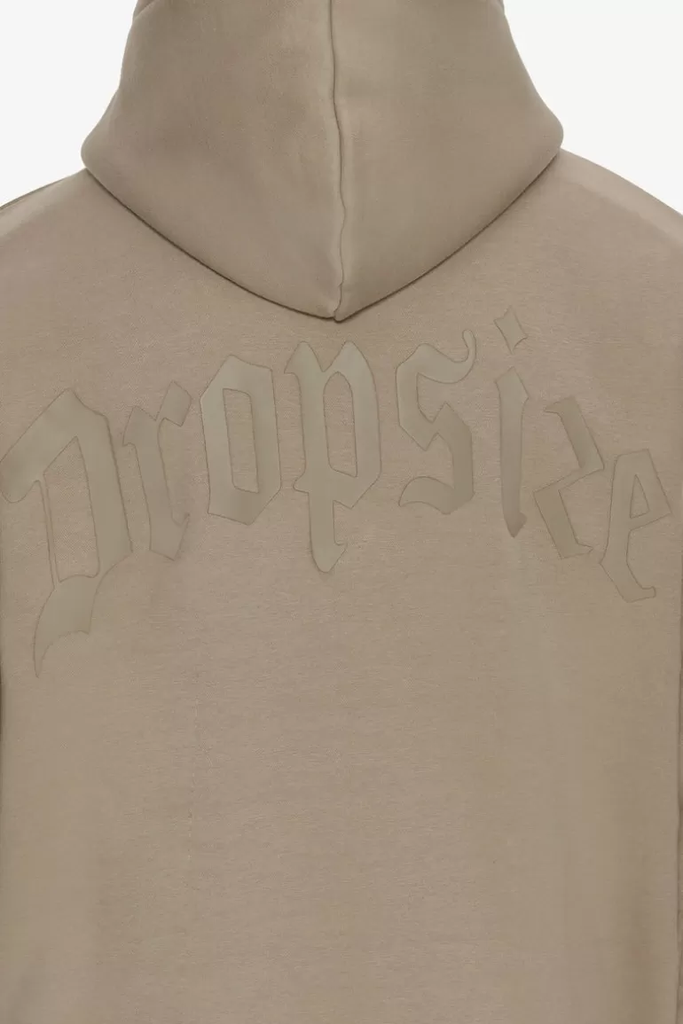 Online Dropsize Heavy Backlogo Hoodie Weathered Teak