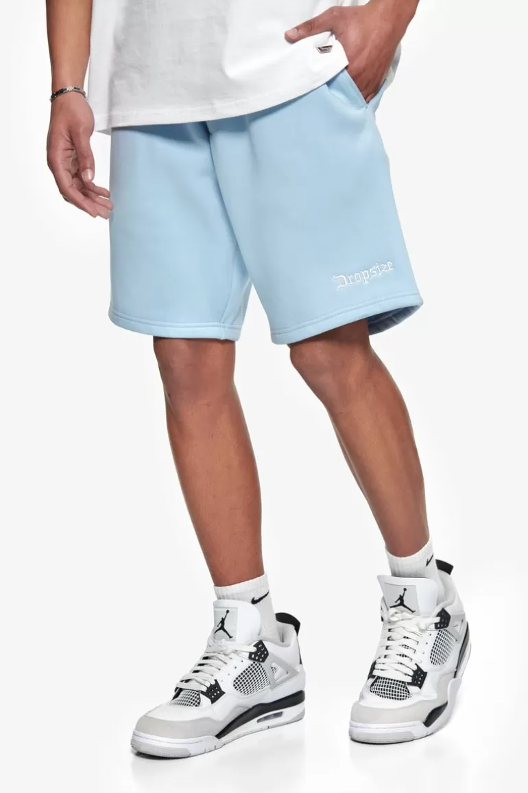 Discount Dropsize Heavy Embo Sweatshorts Baby Blue