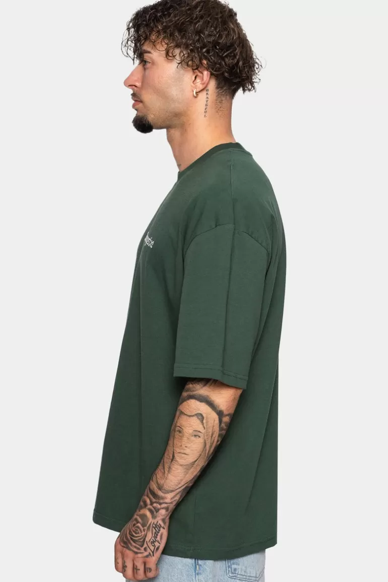 Sale Dropsize Heavy Embo T-Shirt Dark Green