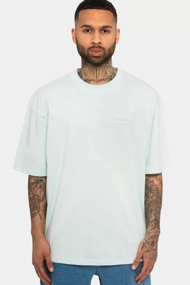 Store Dropsize Heavy Embo T-Shirt Salt Air