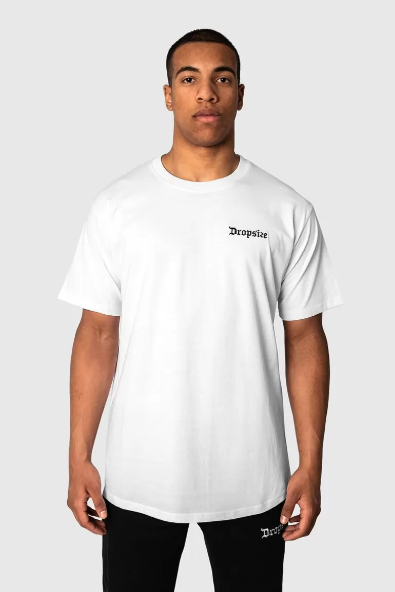 Fashion Dropsize Heavy Embo T-Shirt White