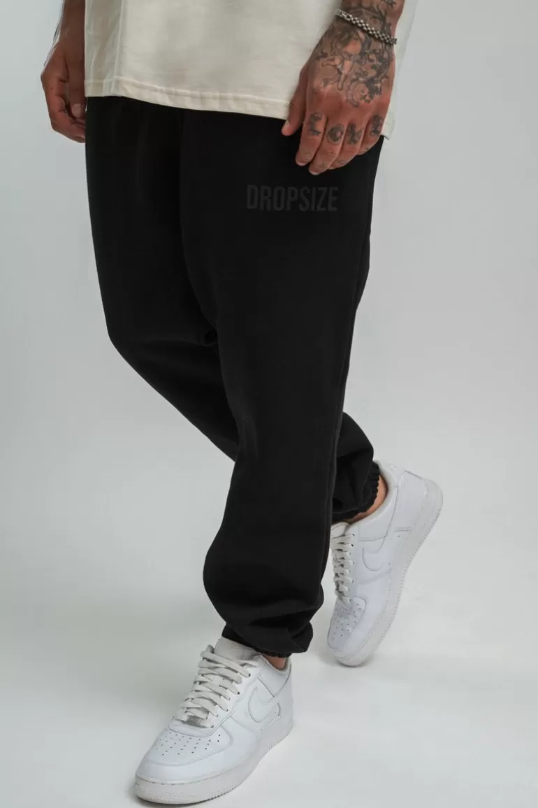 New Dropsize Heavy Hd Print Jogger Black