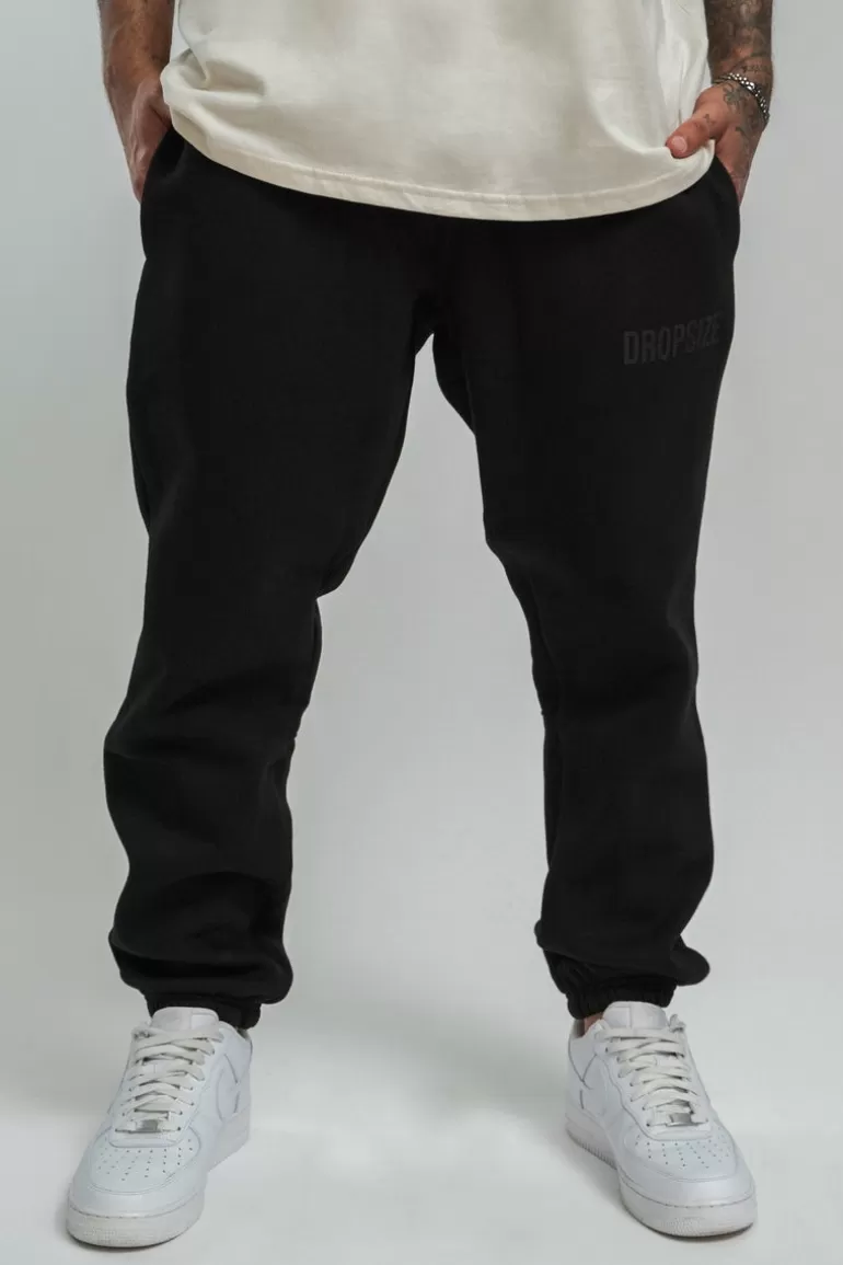 New Dropsize Heavy Hd Print Jogger Black