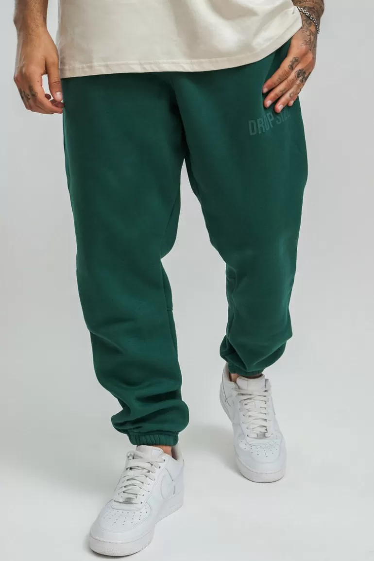 Discount Dropsize Heavy Hd Print Jogger Green