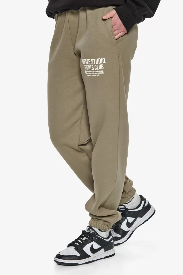 Sale Dropsize Heavy Ladies Sportsclub Jogger Khaki