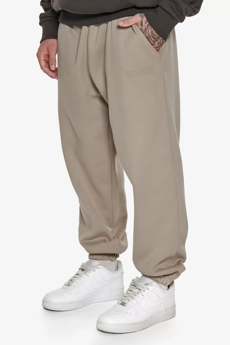 Outlet Dropsize Heavy Loose Fit Jogger Simply Taupe