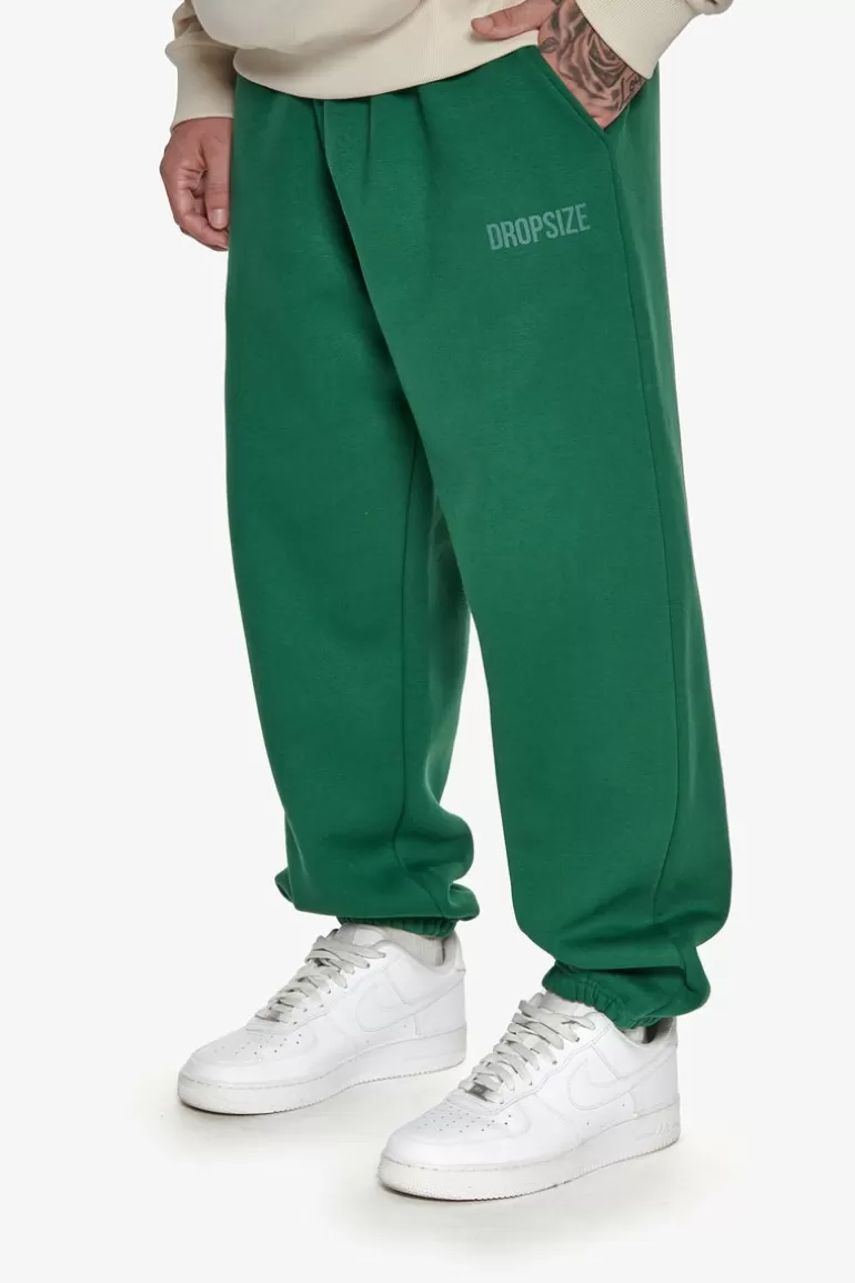 Cheap Dropsize Heavy Loose Fit Jogger Washed Green