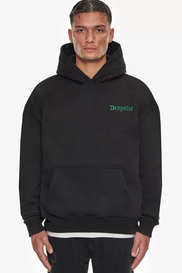 Hot Dropsize Heavy Oversize Broken Dreams Circle Hoodie