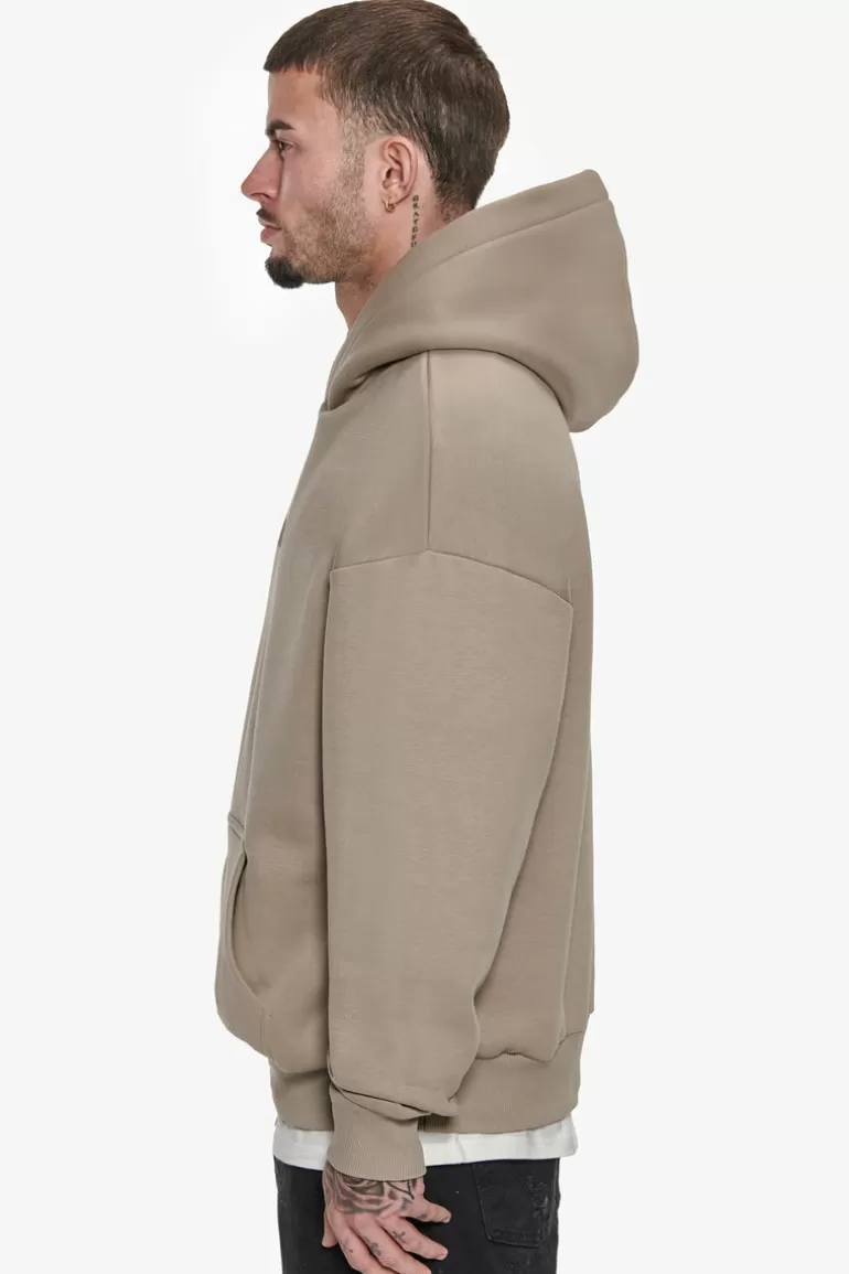 Flash Sale Dropsize Heavy Oversize Center Hd Hoodie Simply Taupe