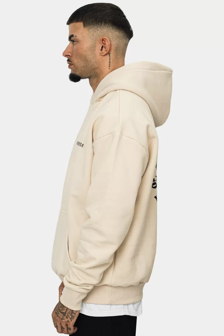 Store Dropsize Heavy Oversize Circle Hoodie Coconut Milk