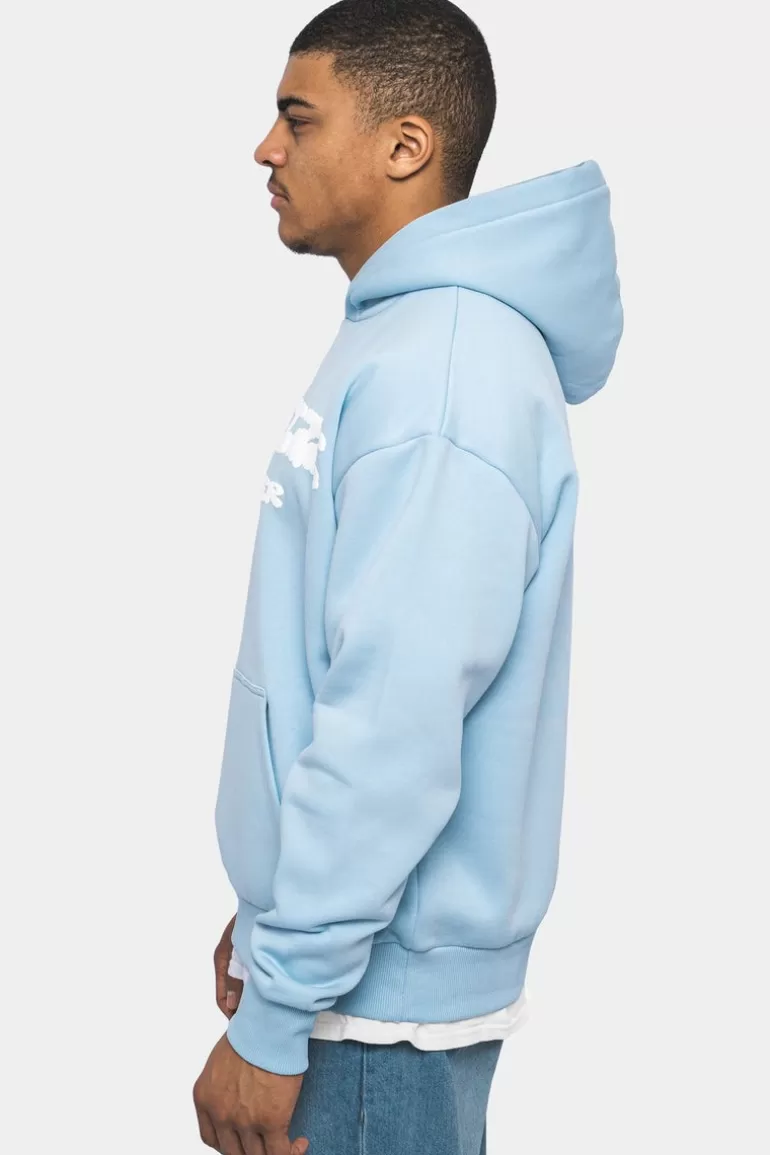 Store Dropsize Heavy Oversize Cloud Buster Hoodie Baby Blue