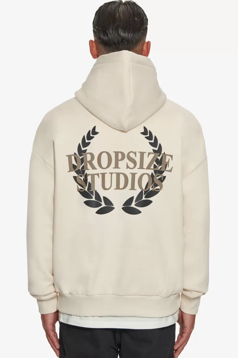 New Dropsize Heavy Oversize Studios Hoodie Coconut Milk