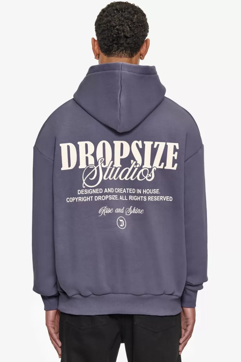 Discount Dropsize Heavy Oversize Studios Hoodie Granite