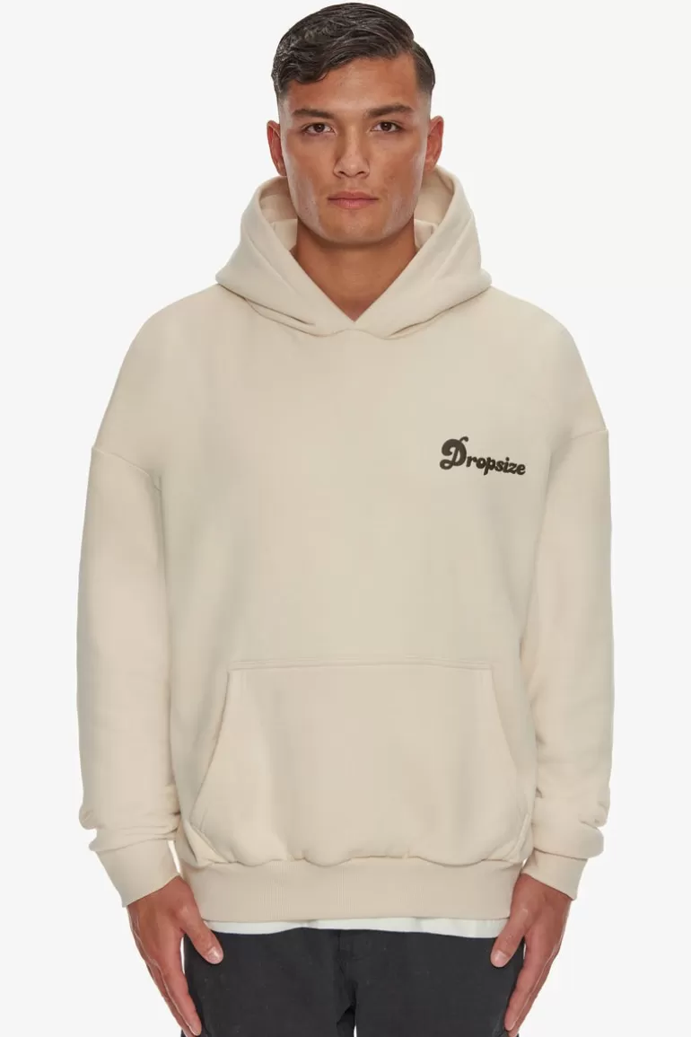 Outlet Dropsize Heavy Oversize Dwf Hoodie Coconut Milk