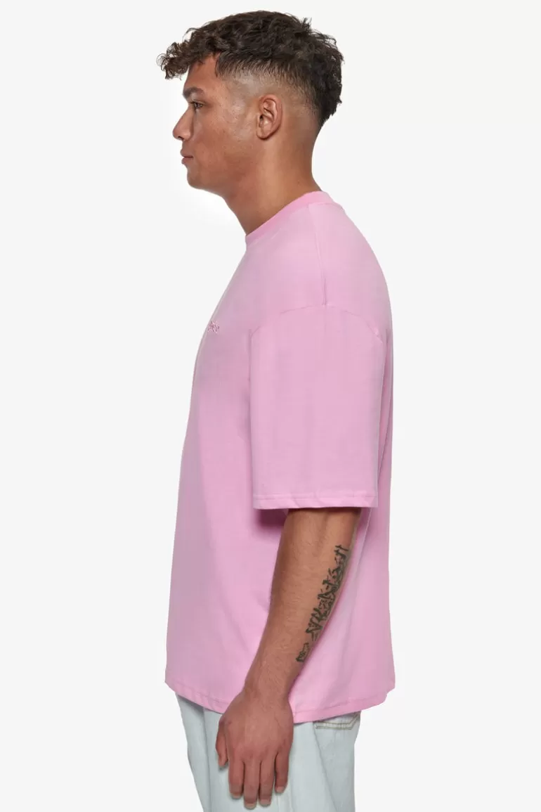 Best Sale Dropsize Heavy Oversize Embo T-Shirt Pink