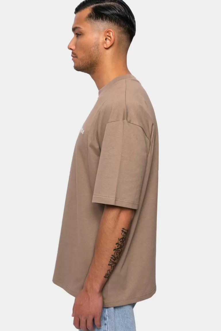 New Dropsize Heavy Oversize Embo Tshirt Silver Mink