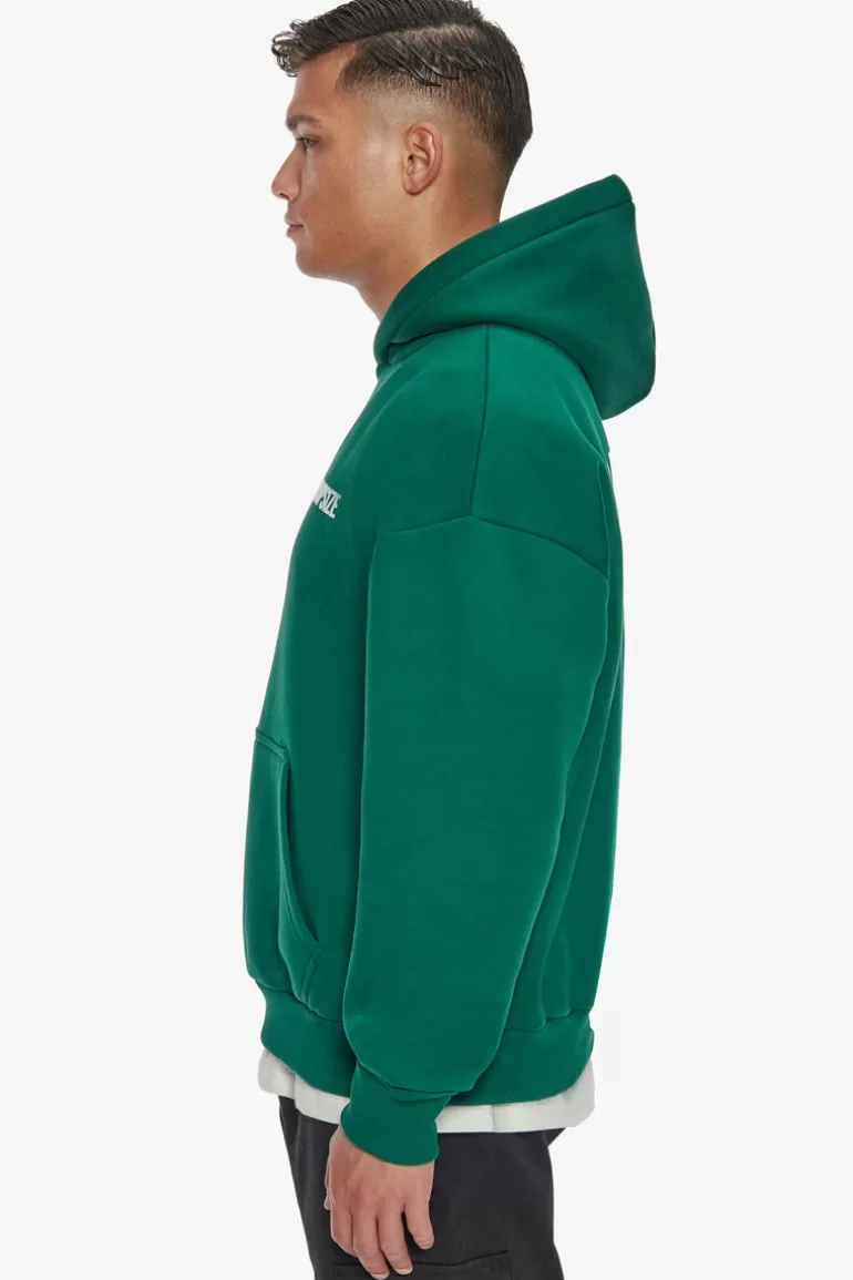 Cheap Dropsize Heavy Oversize Hd Print Hoodie Green / White