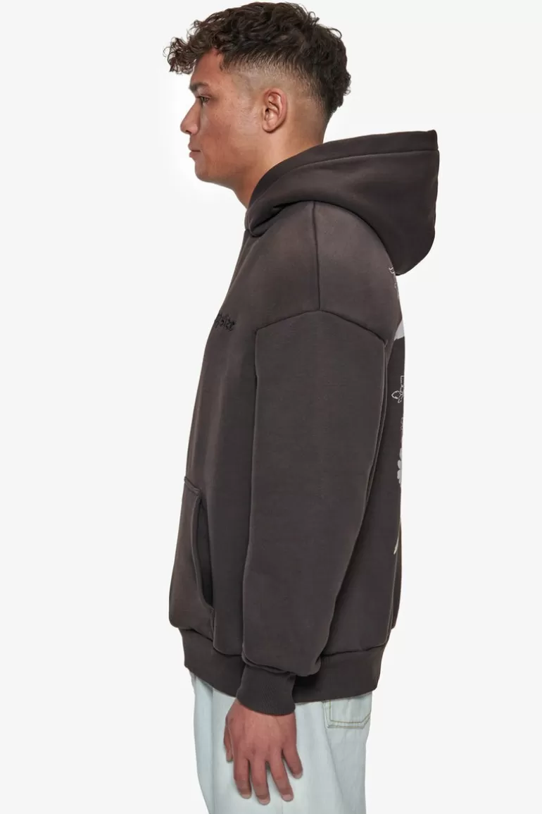 New Dropsize Heavy Oversize Kheir Hoodie Washed Black