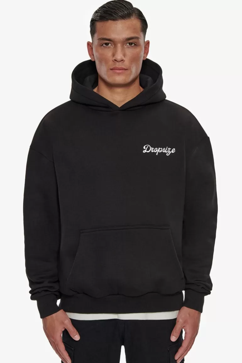 Sale Dropsize Heavy Oversize Lost In Heaven Hoodie Black