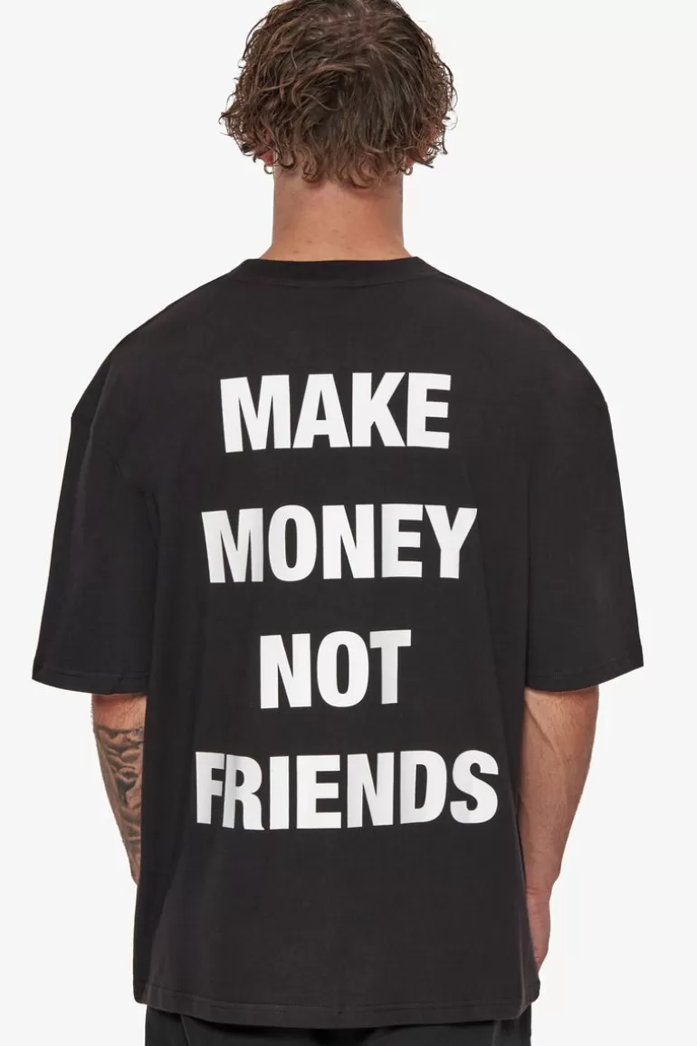 New Dropsize Heavy Oversize ''Make Money'' T-Shirt Black