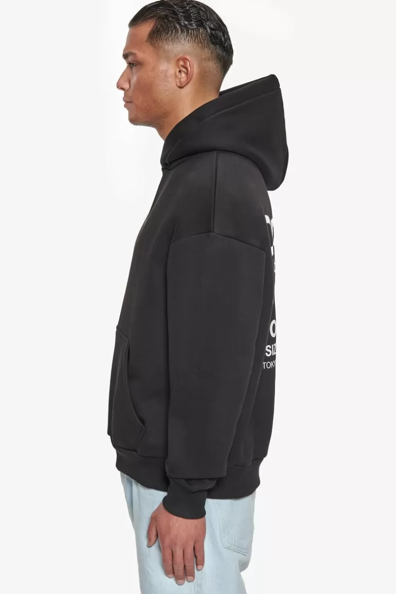 Store Dropsize Heavy Oversize Members Only Hoodie Black