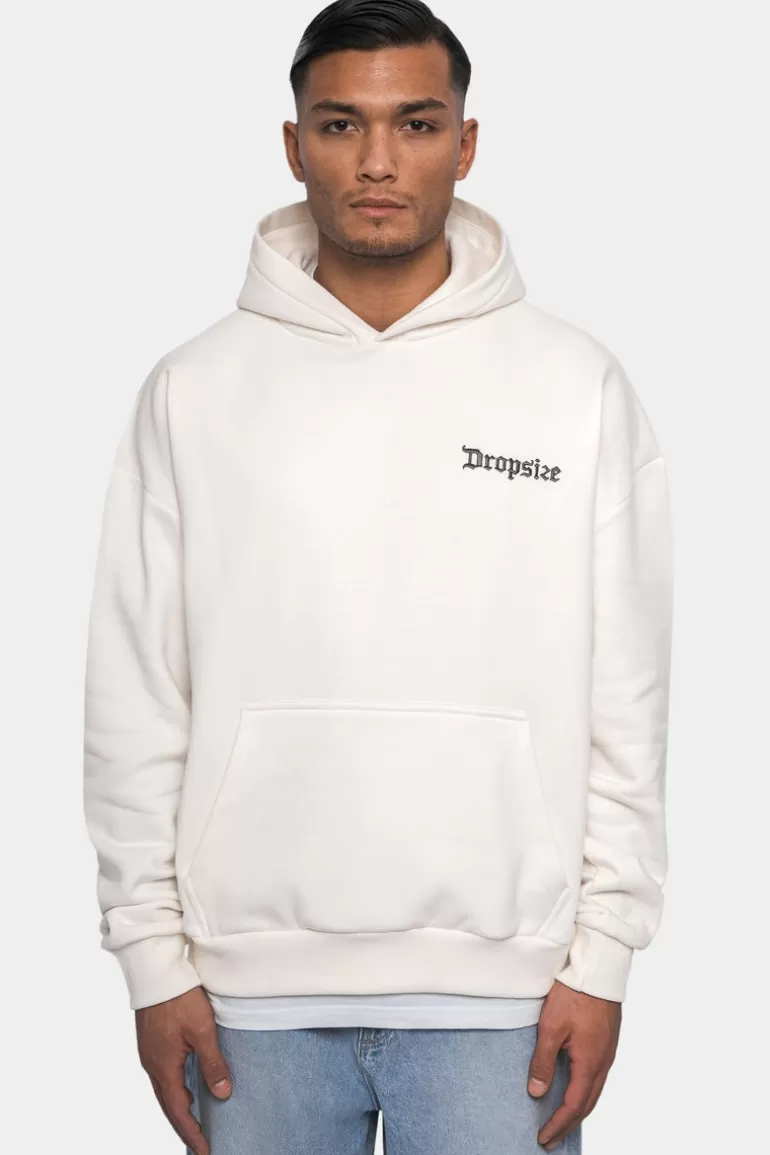 Flash Sale Dropsize Heavy Oversize ''Members Only'' Hoodie Cream White