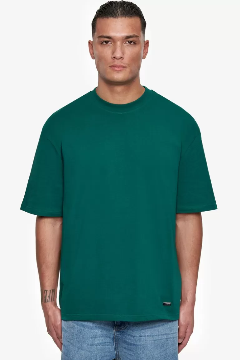 Shop Dropsize Heavy Oversize Metal Patch T-Shirt Green