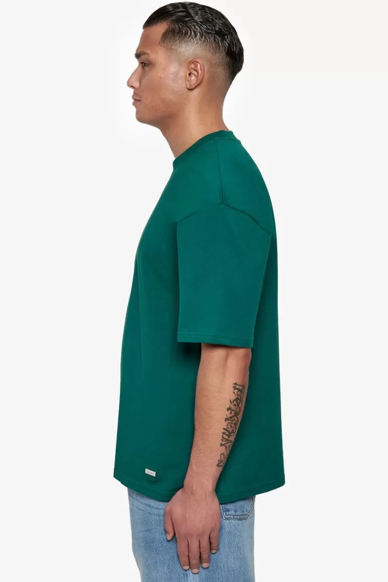 Shop Dropsize Heavy Oversize Metal Patch T-Shirt Green