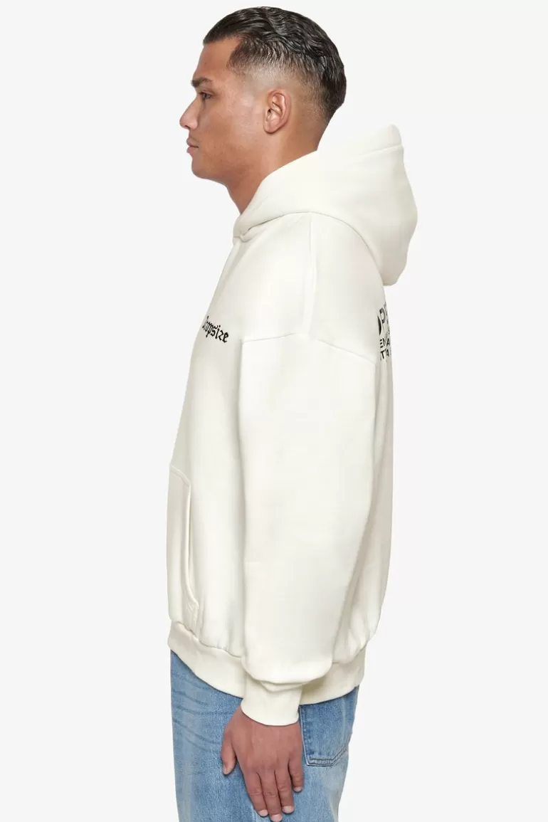 Best Dropsize Heavy Oversize ''Open Casting'' Hoodie Cream White