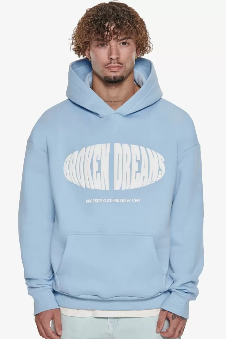 Online Dropsize Heavy Oversize Oval Broken Dreams Hoodie