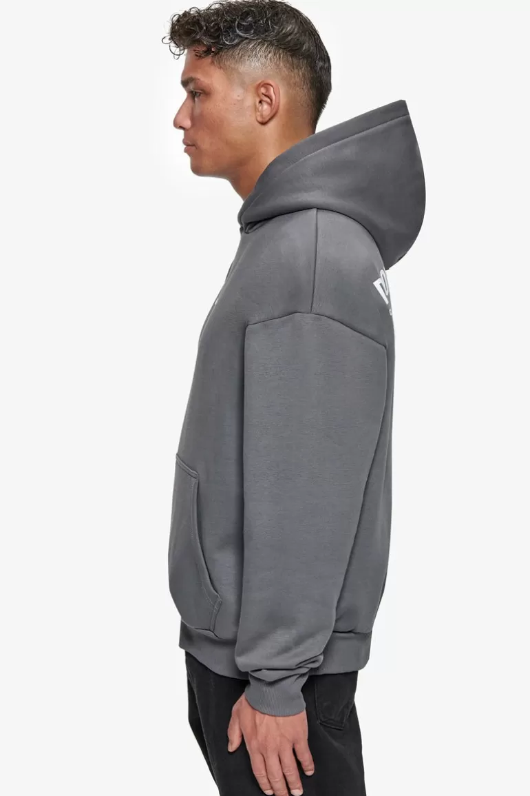 Flash Sale Dropsize Heavy Oversize Studio Hoodie Grey / White