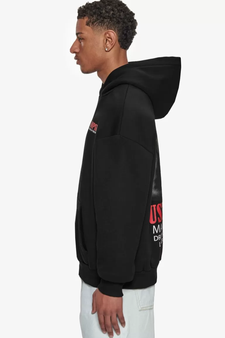 Flash Sale Dropsize Heavy Overzize Make It Happen Hoodie Black