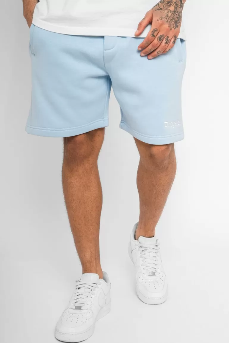 Best Sale Dropsize Heavy Sweat Embo Short V2 Baby Blue