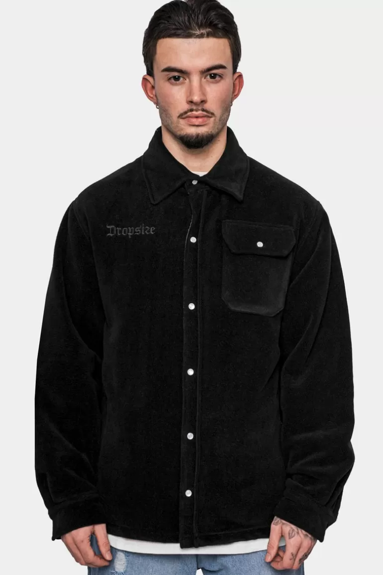 Sale Dropsize Heavy V2 Fleece Jacket Black