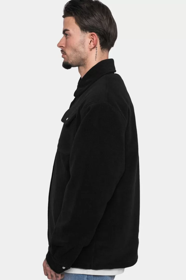 Sale Dropsize Heavy V2 Fleece Jacket Black