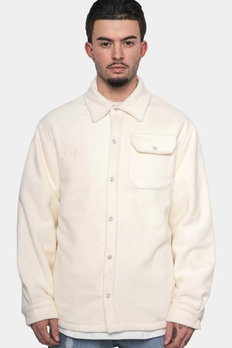 Best Dropsize Heavy V2 Fleece Jacket Cream White