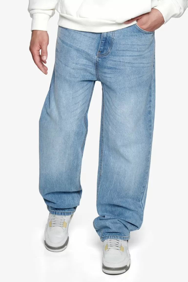 Online Dropsize Heavy V4 Loose Fit Jeans Mid Blue