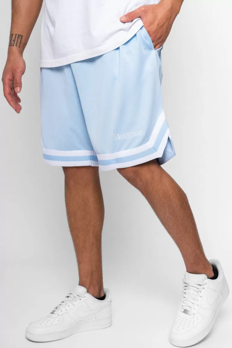 New Dropsize Logo Mesh Short Baby Blue