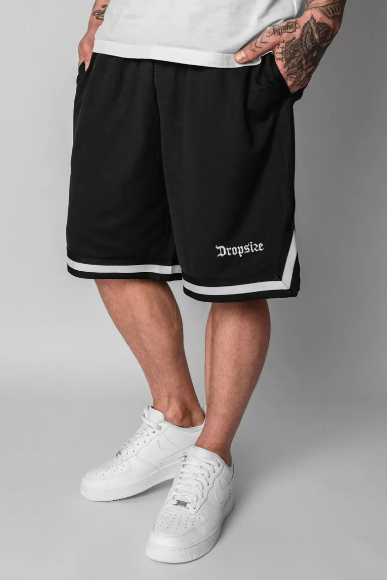 Store Dropsize Logo Mesh Short Black/White