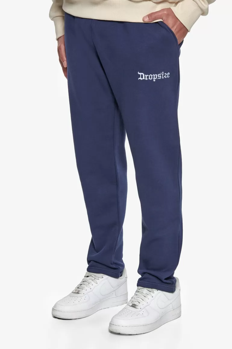 Outlet Dropsize Logo Sweat Pant Black Iris