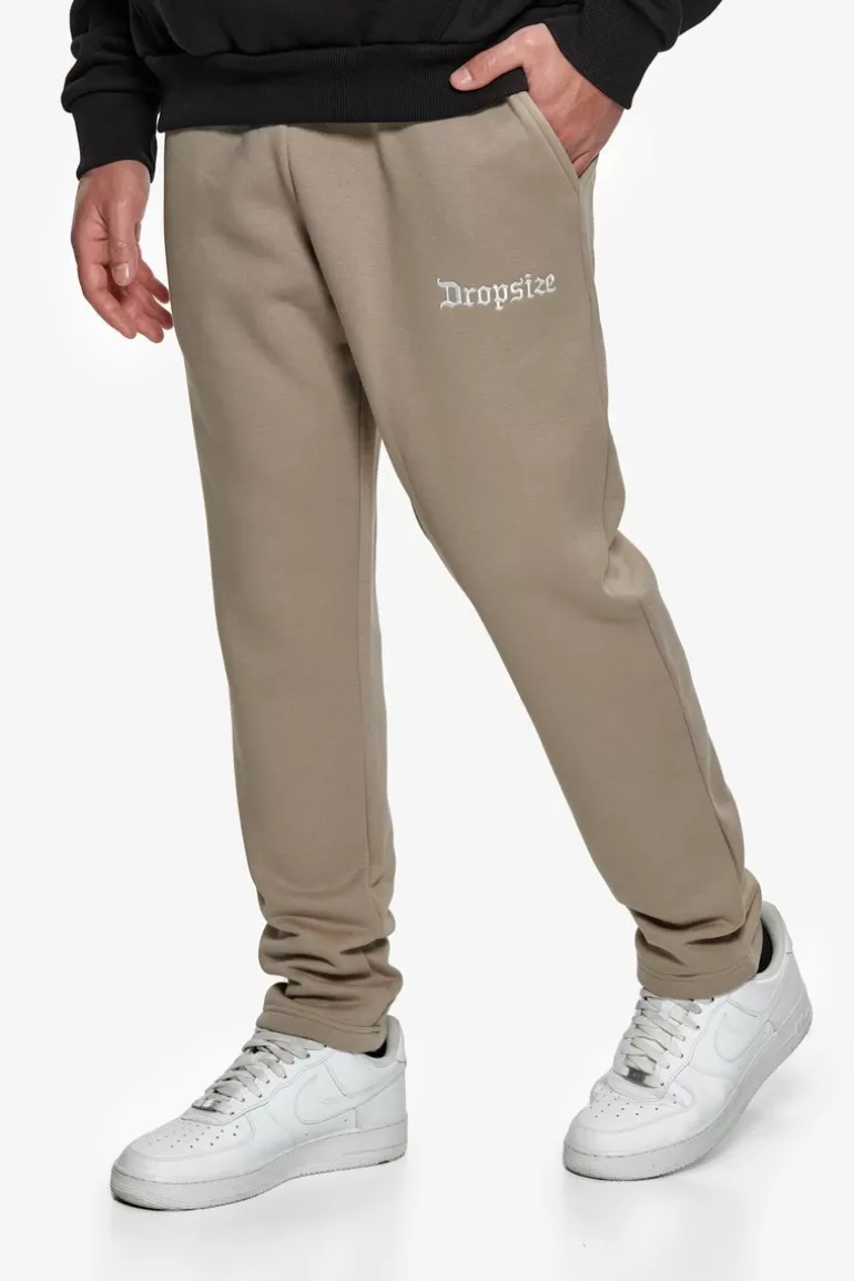 Online Dropsize Logo Sweat Pant Simply Taupe