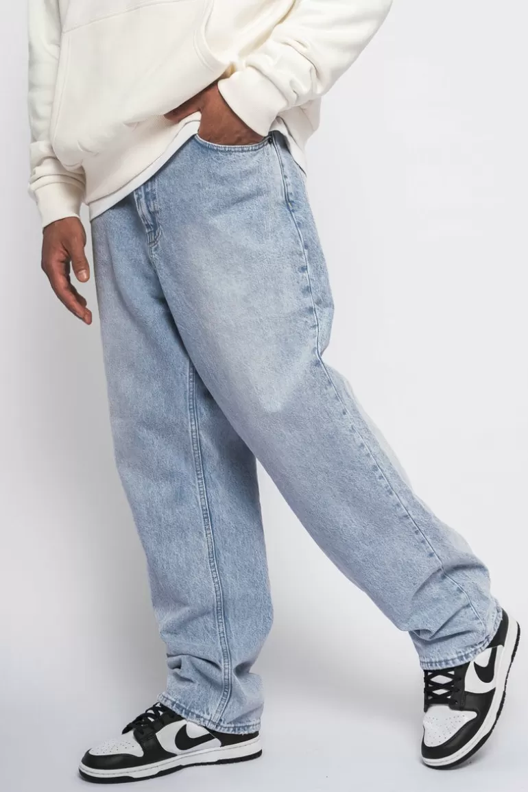 Best Sale Dropsize Loose Fit Jeans Ice Blue