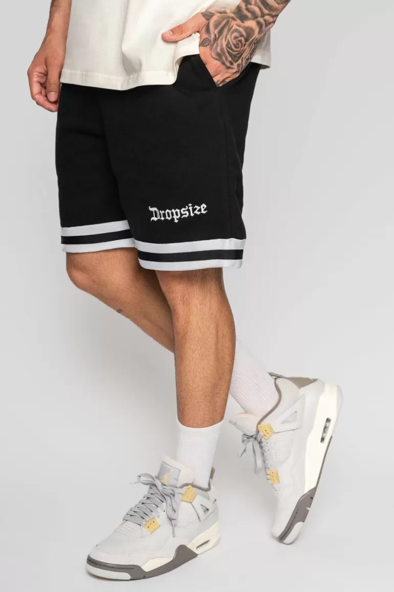 Flash Sale Dropsize Stripe Short V2 Black/White